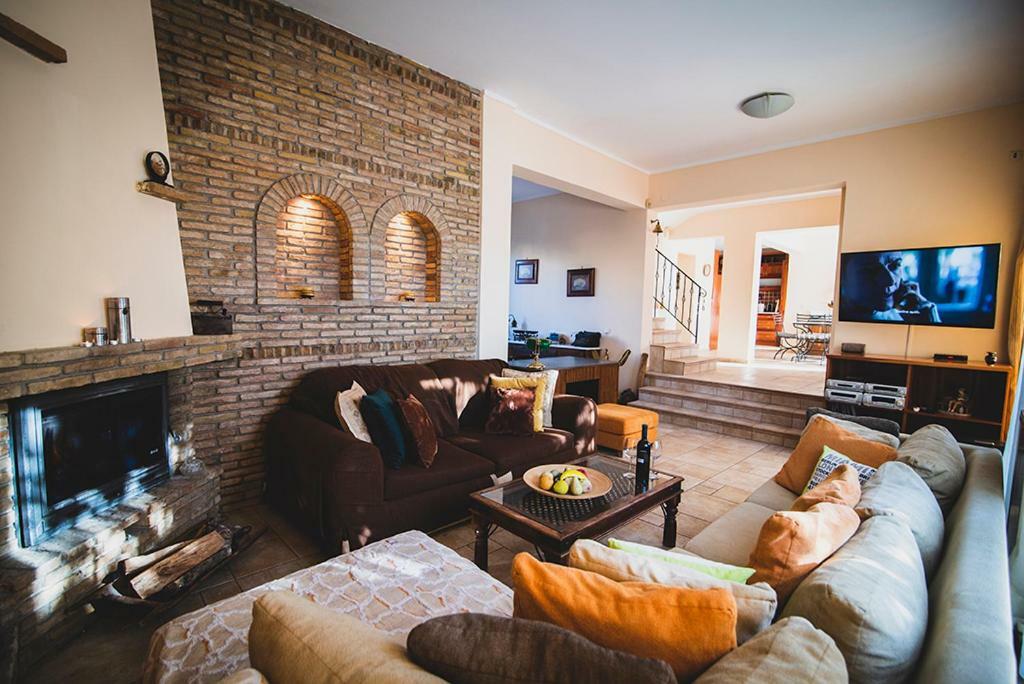 Villa Soula Anavyssos Bagian luar foto