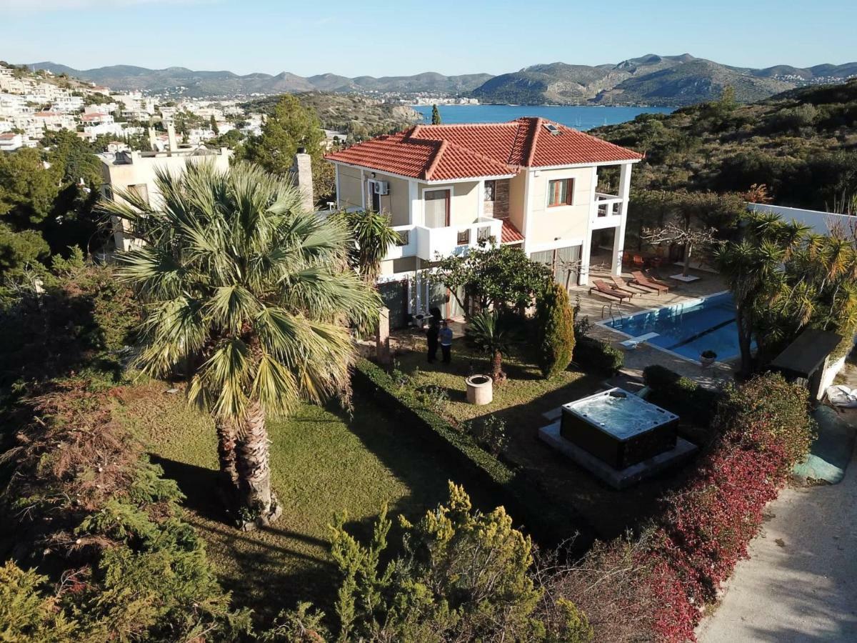 Villa Soula Anavyssos Bagian luar foto