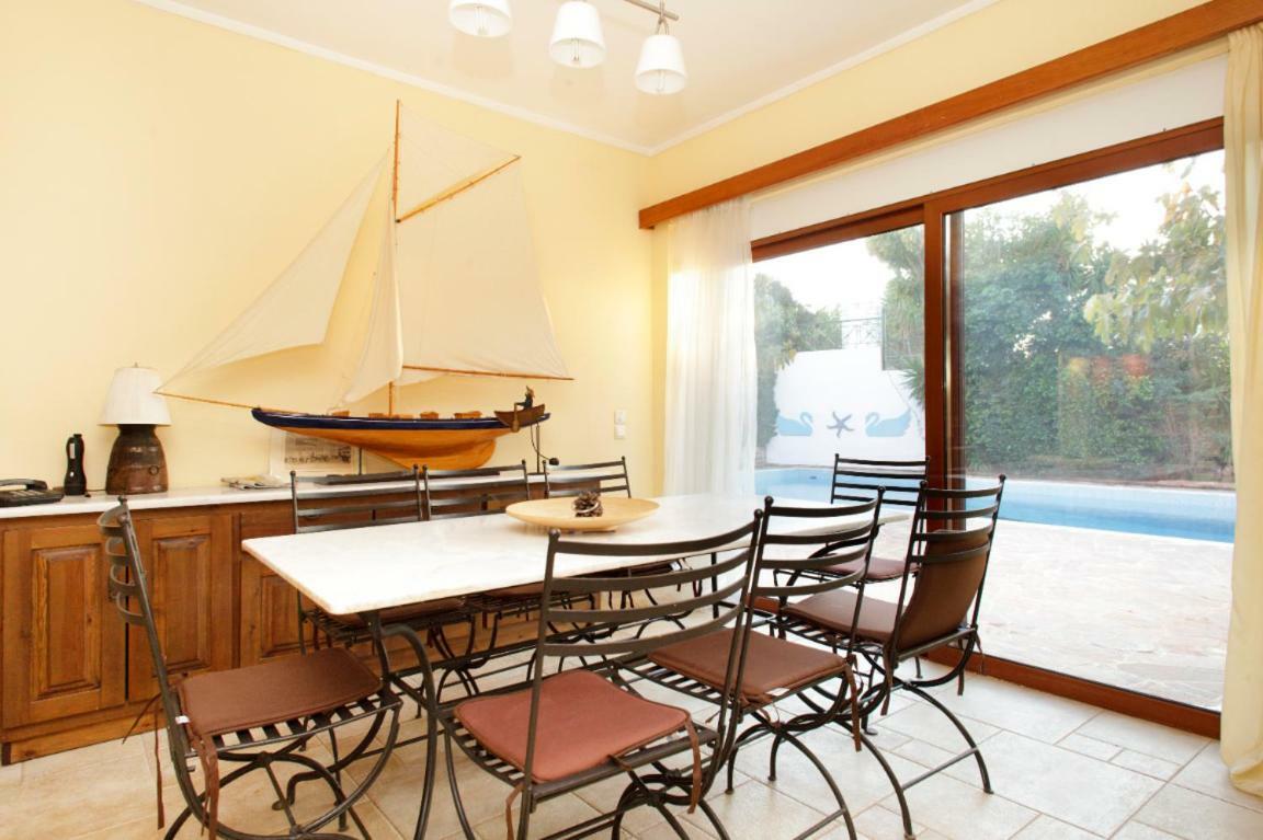 Villa Soula Anavyssos Bagian luar foto