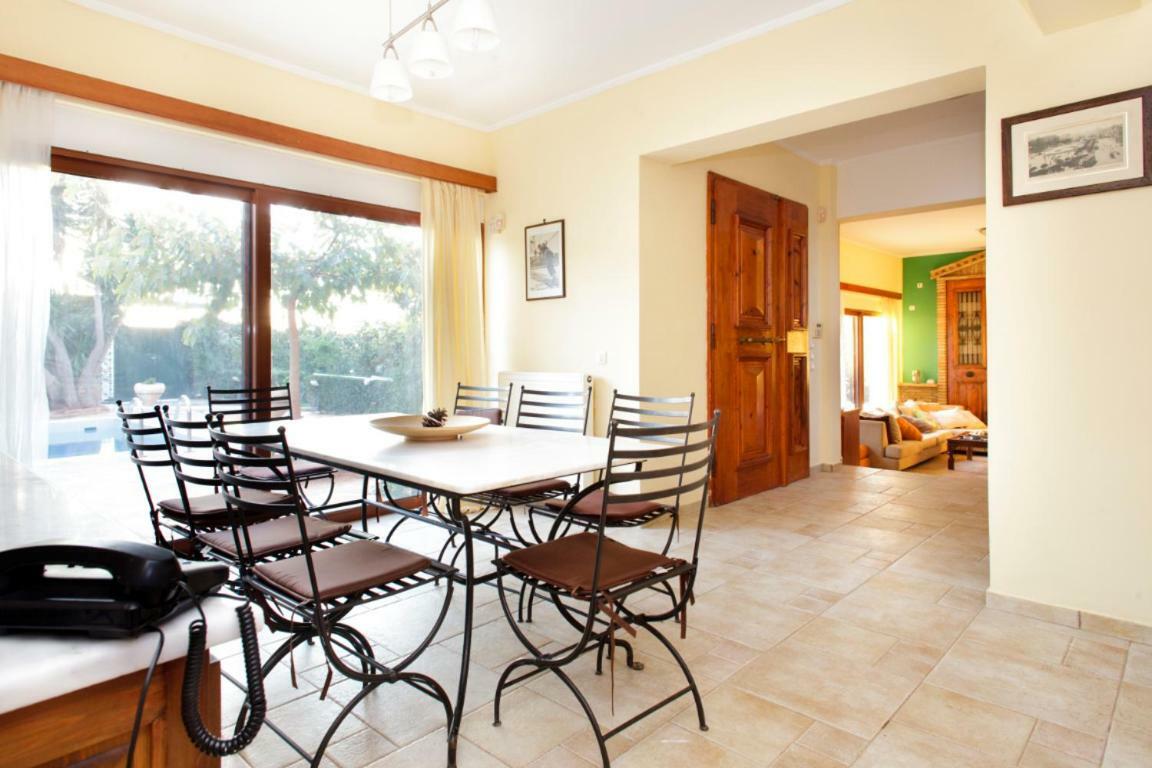 Villa Soula Anavyssos Bagian luar foto